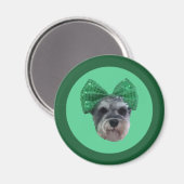 Aimant Schnauzer (Recto/Verso)