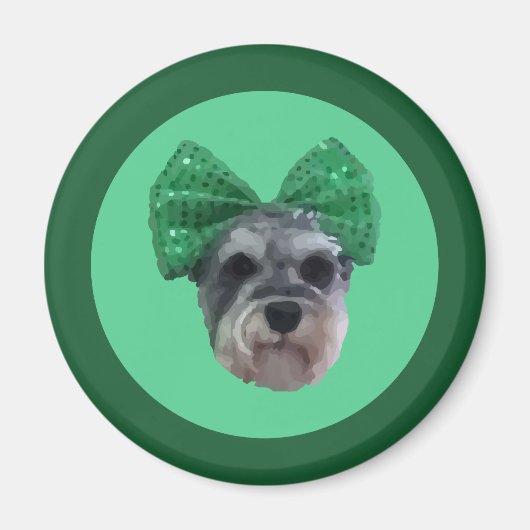 Aimant Schnauzer (Devant)