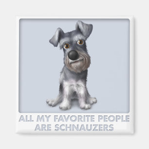 Aimant Schnauzer Favorite