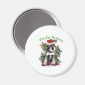 Aimant Schnauzer miniature "Tis (Recto/Verso)