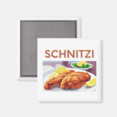 Aimant Schnitzi en cuisine (Recto/Verso)