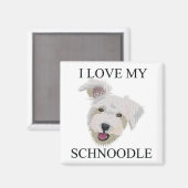 Aimant SCHNOODLE Love ! (Recto/Verso)