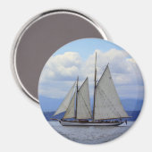 Aimant Schooner Zodiac (Recto/Verso)