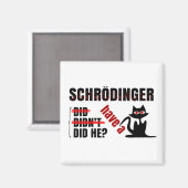 Aimant Schrodinger (Recto/Verso)