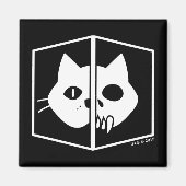 Aimant Schrödinger Cat Graphic (Devant)