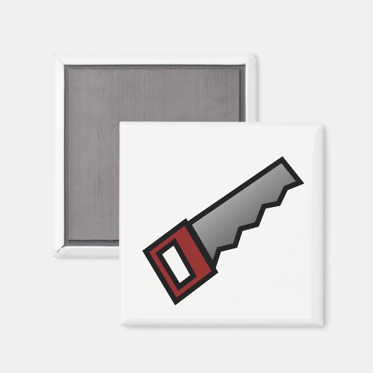 Aimant scie (Recto/Verso)