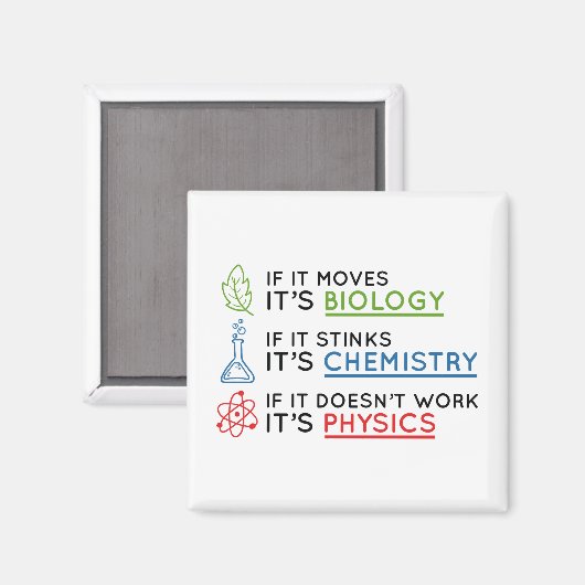 Aimant Science (Recto/Verso)