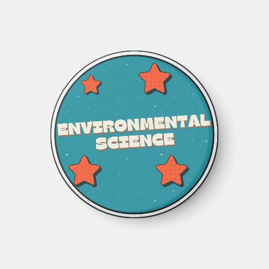Aimant science de l'environnement (Devant)