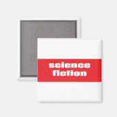 Aimant Science-fiction (Recto/Verso)