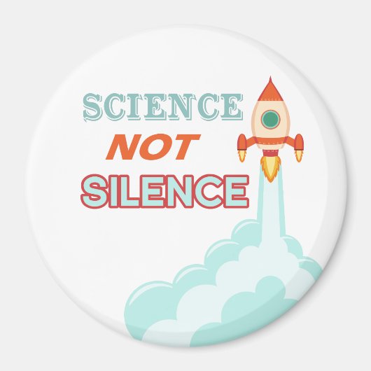 Aimant Science pas Silence fusées magnétique navire (Devant)