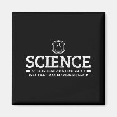 Aimant Science Physics Chemistry Nerd Funny Saying Scient (Devant)