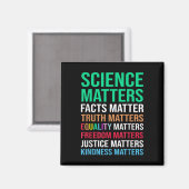 Aimant Science S Faits Vérité S Égalité S (Recto/Verso)
