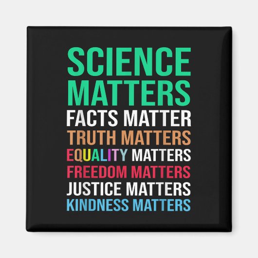 Aimant Science S Faits Vérité S Égalité S (Devant)
