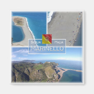 Aimant SCL007 MARINELLO, Réserve Naturelle, Mosaïque, Réf