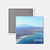 Aimant SCL086 CATANIA - Etna - Sicily - Fridge (Recto/Verso)