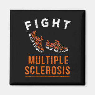 Aimant Sclérose en plaques Ms Awareness Warrior Ruban 1