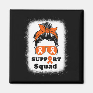 Aimant Sclérose Sensibilisation Messy Bun Support Squad M