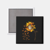 Aimant Sclérose Sensibilisation Tournesol (Recto/Verso)