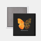 Aimant Sclerosis We Don't Know How Strong Butterfly Ms (Recto/Verso)