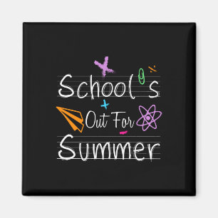 Aimant Scolaire Happy Summer Happy Last Day Enseignants S
