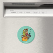Aimant Scooby-Doo and Shaggy Halloween Fright (In Situ (Lave-vaisselle))