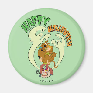 Aimant Scooby-Doo   Bonne Halloween