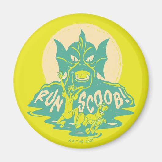 Aimant Scooby-Doo | Courez Scoob ! (Devant)