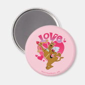 Aimant Scooby-Doo Cupid - Amour (Recto/Verso)