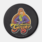 Aimant Scooby-Doo | Daphné "Gingembre de méditation" (Devant)