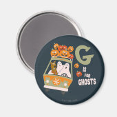 Aimant Scooby-Doo | G est pour Ghosts (Recto/Verso)