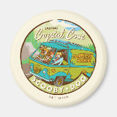 Aimant Scooby-Doo | Gang Traversant "Crystal Cove" (Devant)