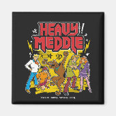 Aimant Scooby-Doo | Graphique "Lourde Médaille" (Devant)