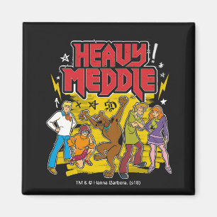 Aimant Scooby-Doo   Graphique "Lourde Médaille"