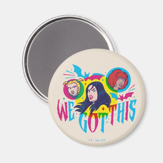 Aimant Scooby-Doo | Hex Girls Nous Avons Ce (Recto/Verso)