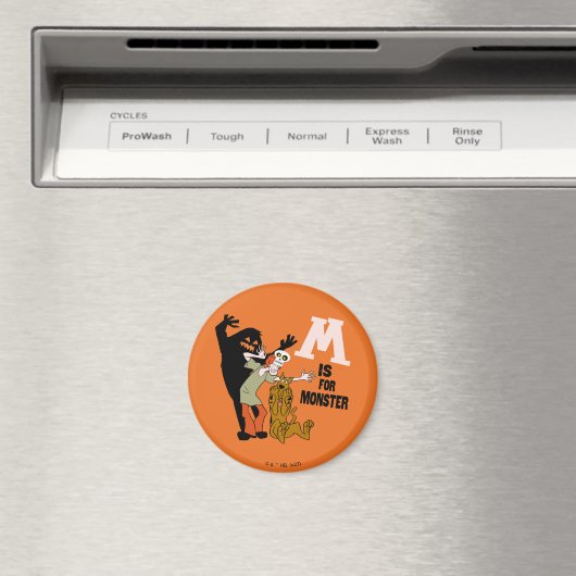 Aimant Scooby-Doo | M est pour Monster (In Situ (Lave-vaisselle))