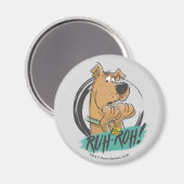 Aimant Scooby-Doo "Ruh Roh !" Croquis de marqueur (Recto/Verso)