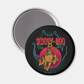 Aimant Scooby-Doo Running From Ghosts Graphic (Recto/Verso)