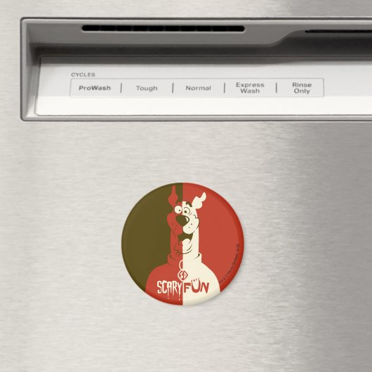 Aimant Scooby-Doo "Scary Fun" (In Situ (Lave-vaisselle))