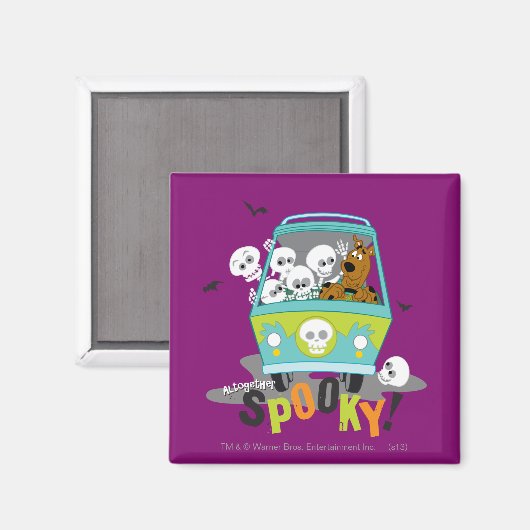 Aimant Scooby-Doo Spooky Mystery Machine (Recto/Verso)