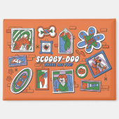 Aimant Scooby-Doo Wall of Halloween Picture Frames (Recto)