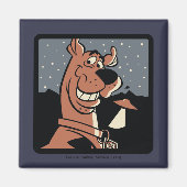 Aimant Scooby-Doo With UFO (Devant)