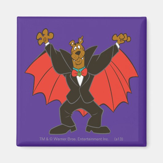 Aimant Scooby Dracula (Devant)