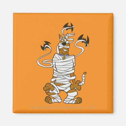 Aimant Scooby Mummy (Devant)