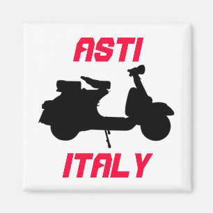 Aimant Scooter, Asti, Italie