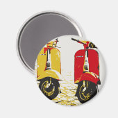 Aimant Scooter classique (Recto/Verso)