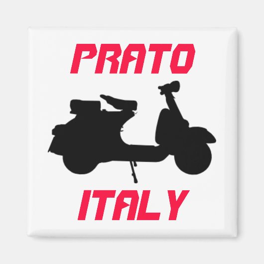 Aimant Scooter, Prato, Italie (Devant)