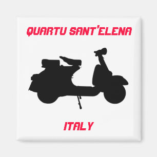 Aimant Scooter, Quartu Sant'Elena, Italie