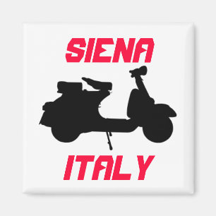 Aimant Scooter, Sienne, Italie