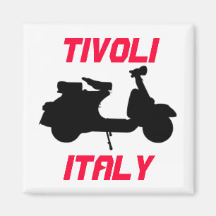 Aimant Scooter, Tivoli, Italy