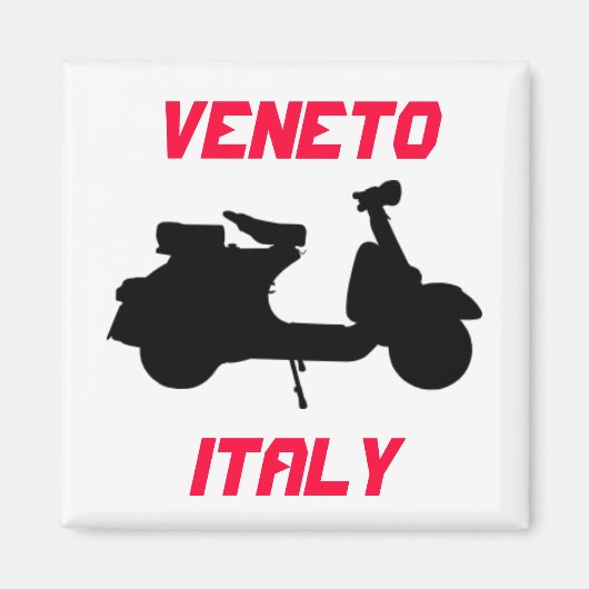 Aimant Scooter, Vénétie, Italie (Devant)